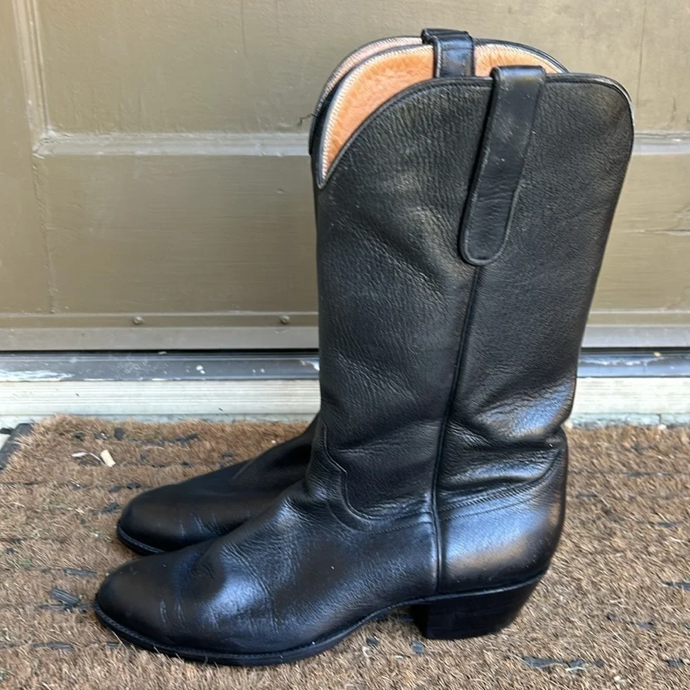 Vintage Falconhead Deer Skin Cowboy Boots See Photos and Measurements for Sizing